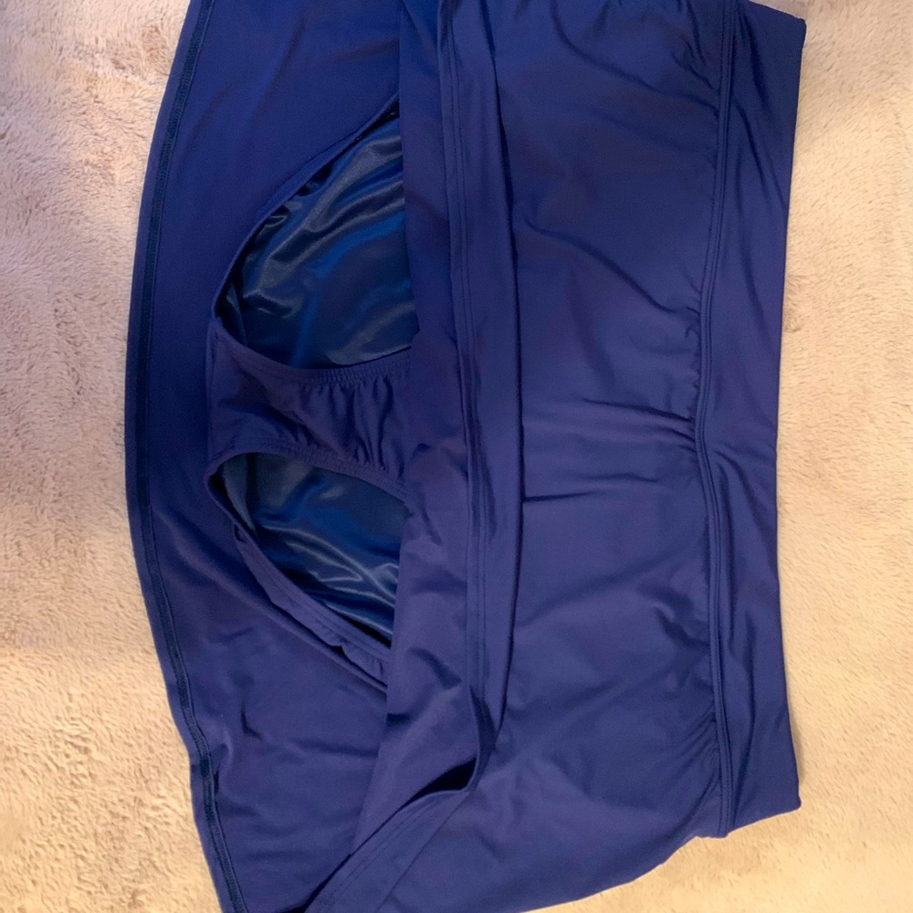 Lands end skirted bottom 20w